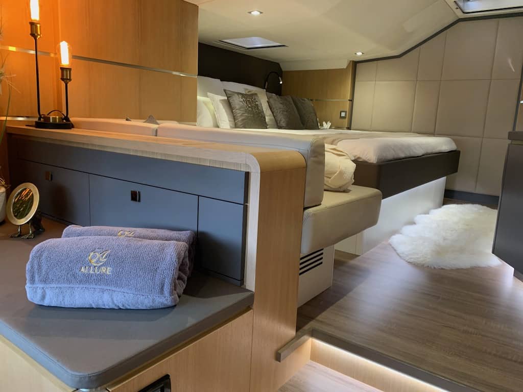 Catamaran Allure Master Suite