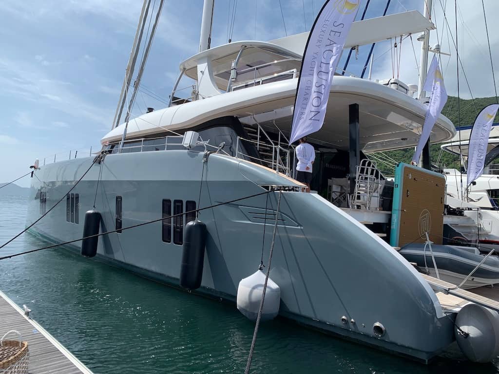 Catamaran Seclusion Dock View
