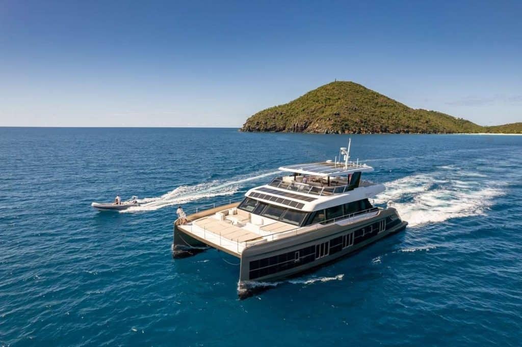 Power Catamaran Sol available for Virgin Islands Yacht Charters